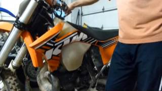 KTM starter problem slow crank solution and bendix fix [upl. by Nnylg760]