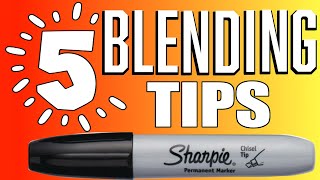 Blending Tips with Sharpie Markers [upl. by Anelahs]