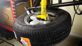 How to Modify Manual Tire Changer and Change Tires [upl. by Shelba886]