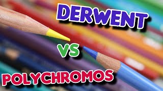 Which Colored Pencils are BEST Polychromos VS Derwent Lightfast [upl. by Amatruda]