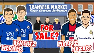 Chelsea try to sell Werner and Havertz for FREE ► 442oons Transfer Special [upl. by Irotal]