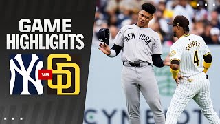 Yankees vs Padres Game Highlights 52524  MLB Highlights [upl. by Yendys662]