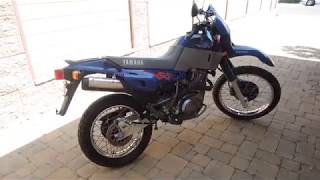 1990 Yamaha XT600E electric start Dual Purpose Motorcycle [upl. by Rafaela]