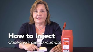 How to Inject Cosentyx® Secukinumab  Johns Hopkins Medicine [upl. by Verdha878]