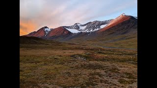 Sarek  ensamvandring i september Solo hiking in Sareks great wilderness [upl. by Cahn]