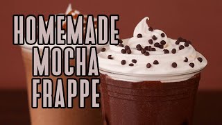 Make a Homemade Mocha Frappe that Tastes Like McDonalds 🥤 [upl. by Bendicta]