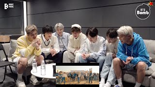 BANGTAN BOMB Permission to Dance MV Reaction  BTS 방탄소년단 [upl. by Nahtiek]