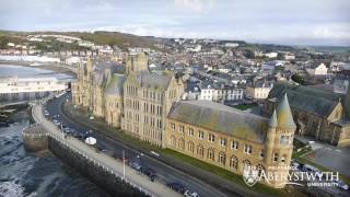 Aberystwyth from Above Drone footage [upl. by Leagiba]