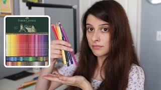 FABER CASTELL POLYCHROMOS COLORED PENCILS REVIEW  THE SHORT VERSION [upl. by Alard]