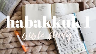 HABAKKUK 1  BIBLE STUDY WITH ME [upl. by Rowland]