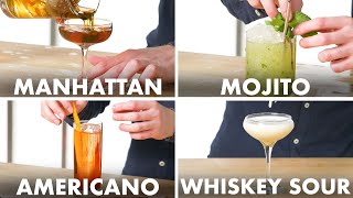 How To Mix Every Cocktail  Method Mastery  Epicurious [upl. by Schwarz]