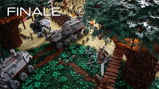 Building Kashyyyk in LEGO  The FINALE [upl. by Senskell109]