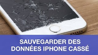 Comment sauvegarder des données iPhone cassé [upl. by Nadia]