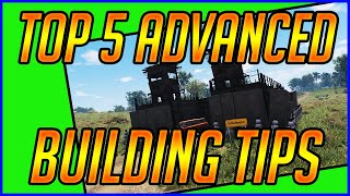 TOP 5 Advanced Base Building Tips   SCUM [upl. by Dearman617]