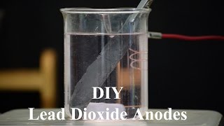 Making Lead Dioxide Anodes  Attempt [upl. by Schuh715]