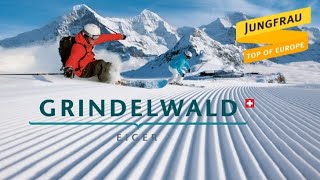 Best skiing in Grindelwald 2020 Jungfrau Ski Switzerland [upl. by Einehpets]