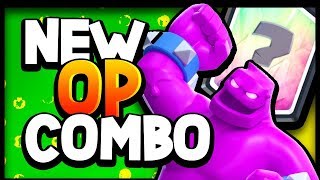 New ELIXIR GOLEM POWER COMBO Deck 🧙‍♀️ [upl. by Matilde]