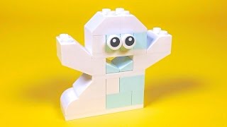 Lego Ghost Building Instructions  Lego Classic 10696 quotHow To” [upl. by Dinnage988]