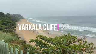 Varkala cliff papanasam beach  Thiruvananthapuram kerala tourism [upl. by Anihpesoj750]