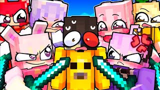 Etho Vs 10 FANGIRLS in Minecraft [upl. by Paugh]