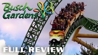 Busch Gardens Tampa Review Tampa Bay Florida [upl. by Natsreik]