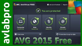 AVG 2015 Free Antivirus Install and Advanced Settings [upl. by Drareg482]