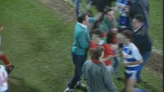 Brian Clough vs Nottingham Forest fans 1989 [upl. by Aronoel938]