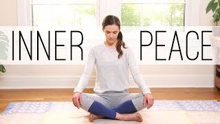 Meditation For Inner Peace  Yoga With Adriene [upl. by Akerdnuhs]