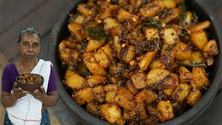 Tasty Kerala Style Potato Fry Recipe  Aloo Fry [upl. by Atarman]