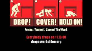 Earthquake Drill California ShakeOut [upl. by Annnora]