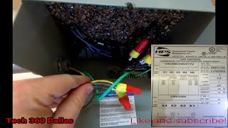 Hammond power Transformer wiring HS amp XS [upl. by Ivett]