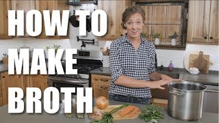 How to Make BROTH that actually tastes GOOD [upl. by Adieno]