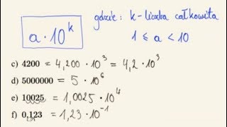 Notacja wykładnicza  przykłady [upl. by Chilton259]