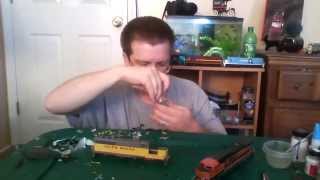 Painting Model Trains with Spray Paint part 1 [upl. by Marolda]