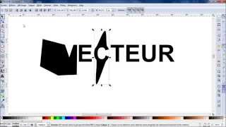 INKSCAPE  Comment vectoriser les textes [upl. by Marlene]