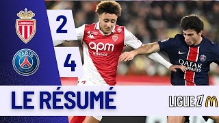 AS Monaco 2–4 Paris SaintGermain Dembélés Brilliance Secures Thrilling Away Victory [upl. by Dnalevelc390]