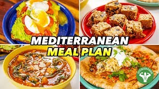 Mediterranean Meal Plan 4 Easy Recipes [upl. by Eelac]