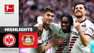 Leverkusen Dont Stop  Eintracht Frankfurt  Bayer 04 Leverkusen 15  MD 32 – Bundesliga 202324 [upl. by Ruffina]