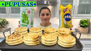 Pupusas de chicharron  En 🇺🇸USA🇺🇸 [upl. by Eissed]