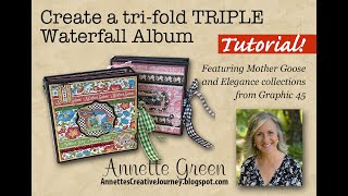 Create a TriFold Triple Waterfall Album [upl. by Tonie437]