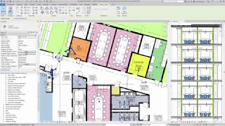 Revit 20191 Section View Align and Snapping [upl. by Ahsiei]