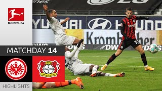 Eintracht Frankfurt  Bayer 04 Leverkusen  21  Highlights  Matchday 14 – Bundesliga 202021 [upl. by Lunseth]