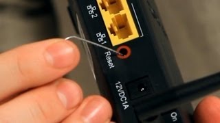 How to Reset a Router  Internet Setup [upl. by Nahtanohj]