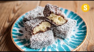 Chocolate Lamingtons Recipe upside down [upl. by Lai]