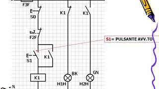 SCHEMI DI IMPIANTI ELETTRICI LEZ3 [upl. by Ellehsim]