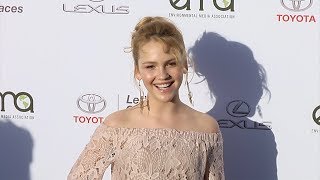 Talitha Bateman EMA’s 27th Annual Awards Gala Green Carpet [upl. by Karie]