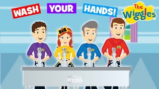 Kids Handwashing Song  Wash Your Hands for 20 Seconds  The Wiggles [upl. by Yokum]