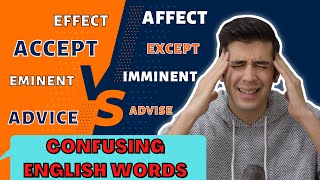 English Vocabulary Confusing Words [upl. by Gwendolen]