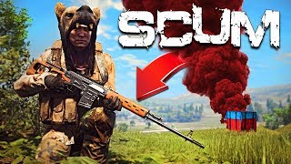 New Character  Finding Military Loot SCUM Gameplay Survival [upl. by Burlie]