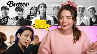 BTS 방탄소년단 Butter Official MV  Reaction [upl. by Haden]